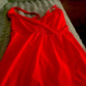 Kate Spade Red One Piece Swimsuit